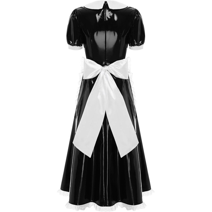 Костюм для косплею Halloween Cosplay Kleid від Vxuxlje: чорне плаття з мереживом для карнавалу та косплею (L)