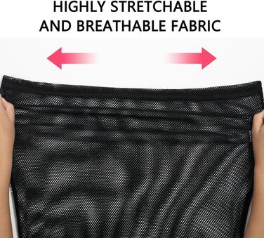 Чоловіча майка-сітка Casey Kevin Herren Netz Tank Top, прозора, з круглим вирізом, для клубної моди, чорна A1