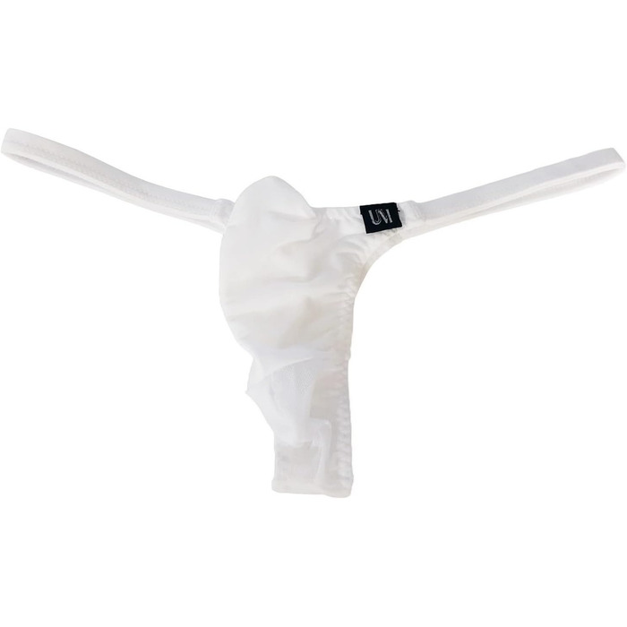 Танга чоловіче Faringoto з сіткою, низька талія, розмір M, білий