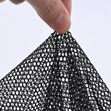 Чоловіча футболка BIATWOWR з прозорими рукавами, тонка майка, чорна (XL)