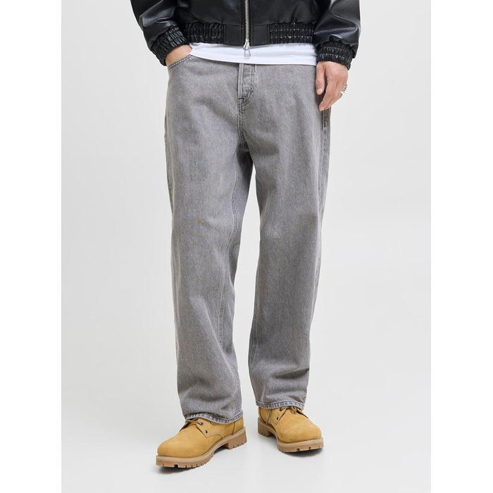 Чоловічі джинси Jack & Jones Jjialex Original Sq 067 Noos сірого кольору, розмір 30W/32L