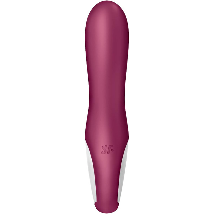 Satisfyer Rabbit Heated Affair Connect - вібратор кролик з підігрівом та Bluetooth, червоний, 20.5 см
