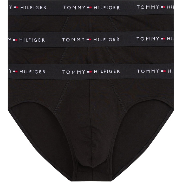 Трьохпарний боксер Tommy Hilfiger (XS, червоний) з логотипом - чоловіча білизна