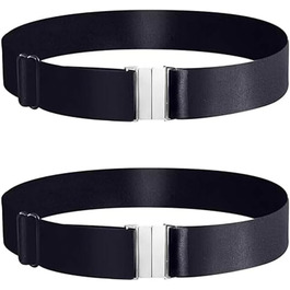 Шкарпетки для ніг, обтисливі, великі розміри, регульовані, еластичні, 2 шт., чорні