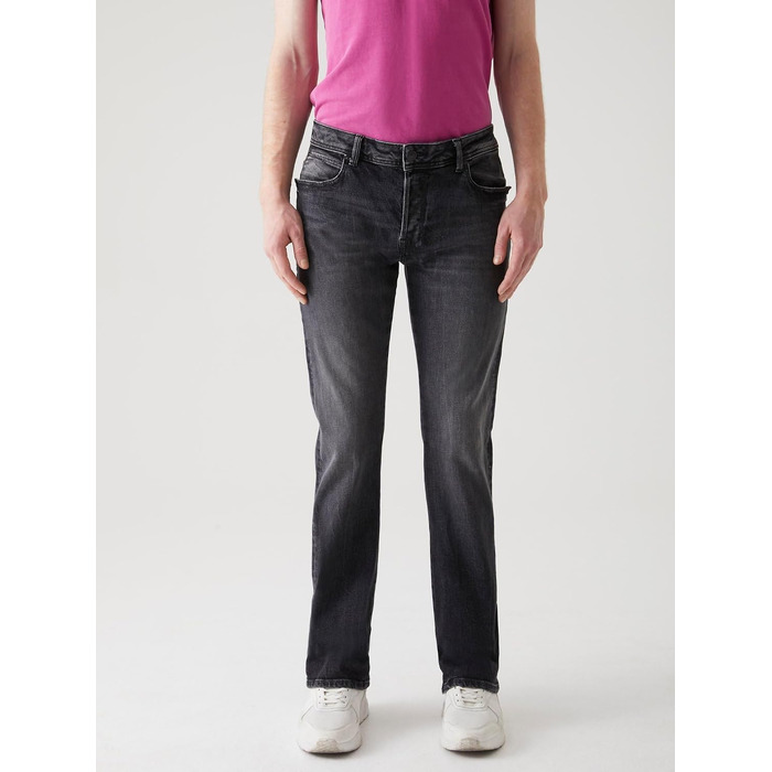 Чоловічі джинси LTB Roden Bootcut Fit синього кольору, низька посадка, стрейч (Adoni Wash, 40W/34L)