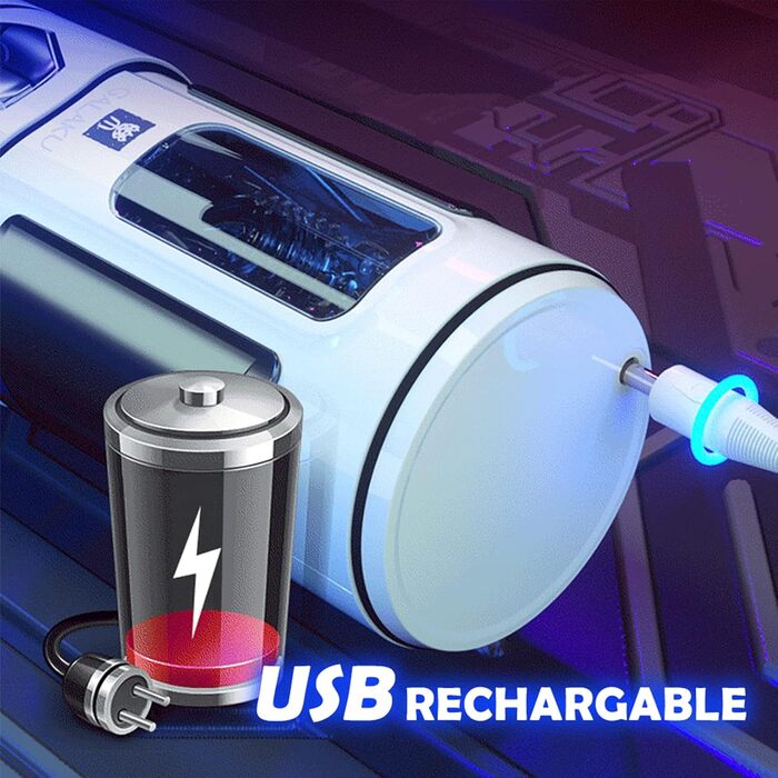 Електричний вібратор для чоловіків YcsLust з керуванням через додаток, 10 режимів вібрації та інтерактивні розваги