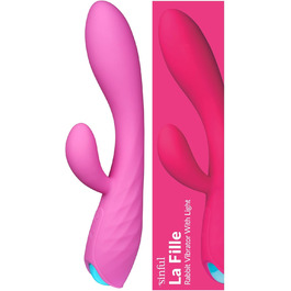 Вібратор для жінок Sinful Rabbit з стимуляцією клітора - водонепроникний та перезаряджуваний G-spot вібратор - секс-іграшка для дорослих, стимуляція G-точки