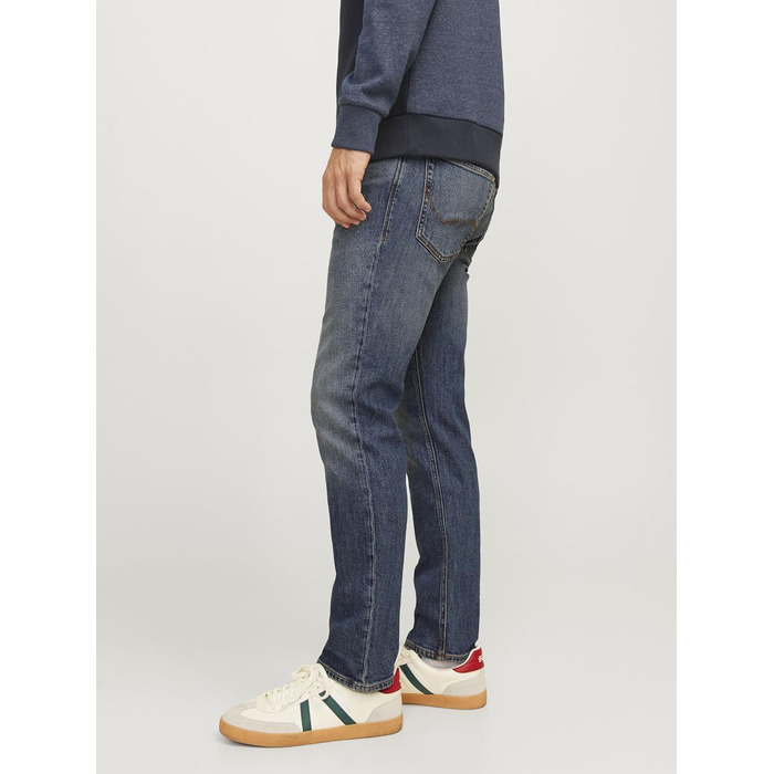 Чоловічі джинси Jack & Jones Regular Fit JJICLARK синього кольору, Denim