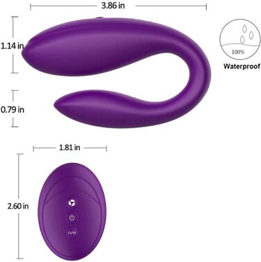 Вібруюче яйце - вібратор G-точки для пар, дорослих. З пультом дистанційного керування, з двома моторами. Інтимні іграшки для дорослих.