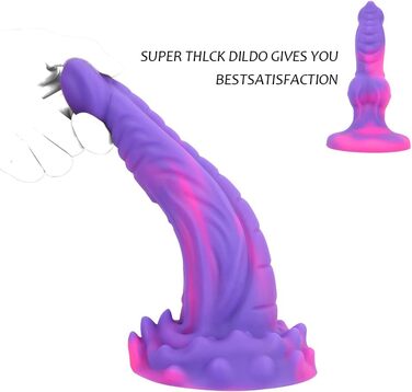 Силіконовий анальний дildo Kuaecr 5 Arten з сильним присоском для стимуляції G-точки, м'який монстр, для жінок та чоловіків