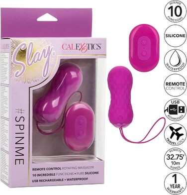 Масажер для тіла CalExotics Ei-Masturbator Pink, один розмір