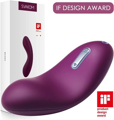 Svakom Echo - вібратор для клітора та G-точки, 25 режимів, для жінок, 1 шт.