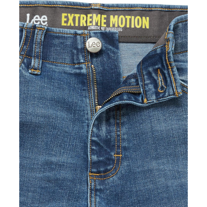Чоловічі джинси Lee Performance Series Extreme Motion Athletic Fit, чорні, розмір 36W / 32L