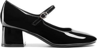 Жіночі туфлі-човники Dream Pairs з закритим носком, чорні, розмір 41.5 EU