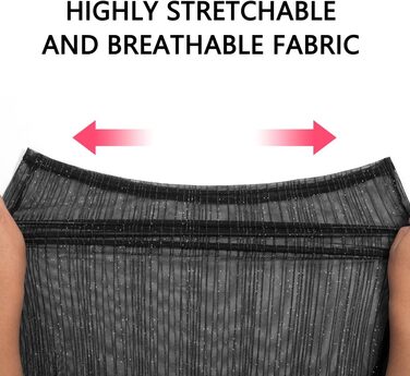 Чоловіча футболка Casey Kevin Herren з прозорою тканиною, коротким рукавом, чорна - Sparkle & Shine