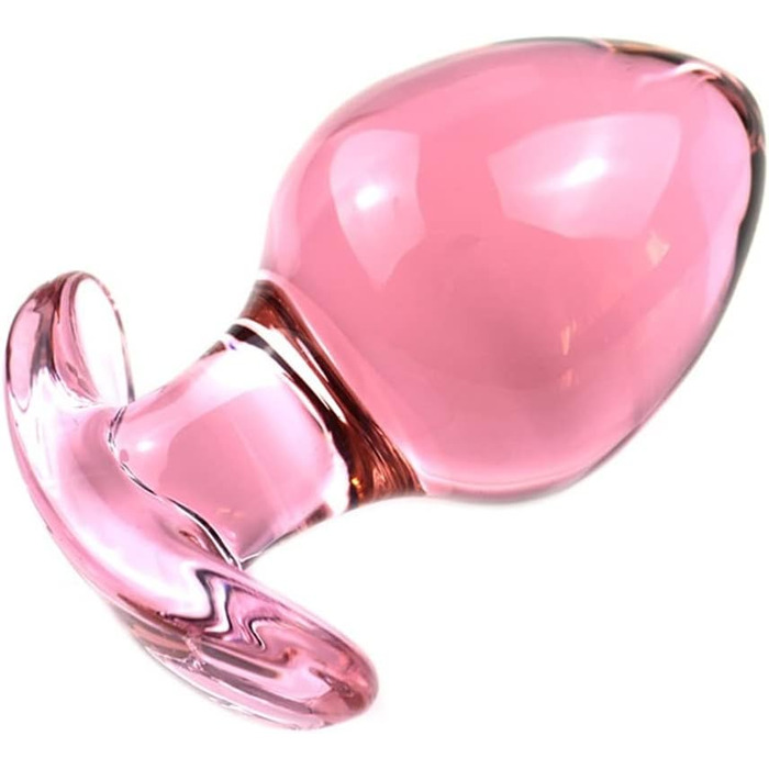 Скляний дилдо OnundOn Deluxe для ануса, стимулятор G-точки, Ø 6.6 см