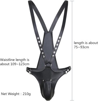 Штани з еластичною шкіряною вставкою для чоловіків, сексуальний стиль, костюми для стрип-танцю, обтислі штани, комбінезон