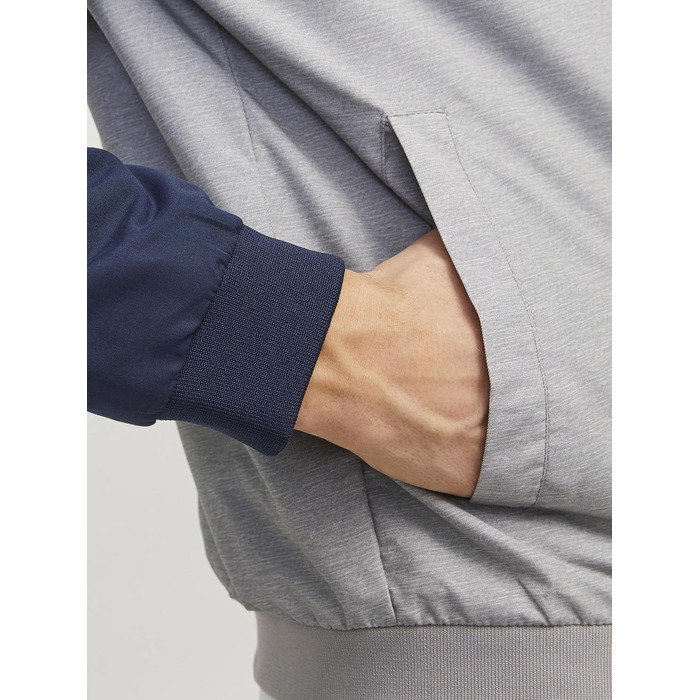 Чоловіча куртка-бомбер Jack & Jones Blousonjacke, темно-синя (Navy Blazer)