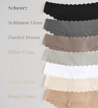 Штани жіночі SHARICCA Nahtose Seamess, Сліпи, Танга, Хіпстер, Сліпи, Сексі, Зручні, XS-3X (Сірий)