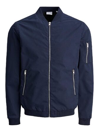 Чоловіча куртка-бомбер JACK & JONES Blousonjacke, темно-синя, розмір 5XL