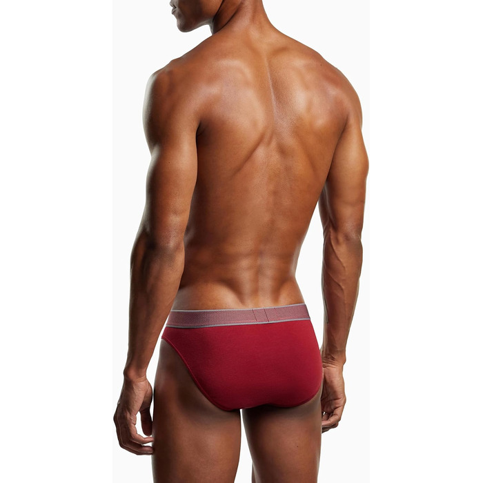 Труси боксер Emporio Armani для чоловіків, червоні з логотипом