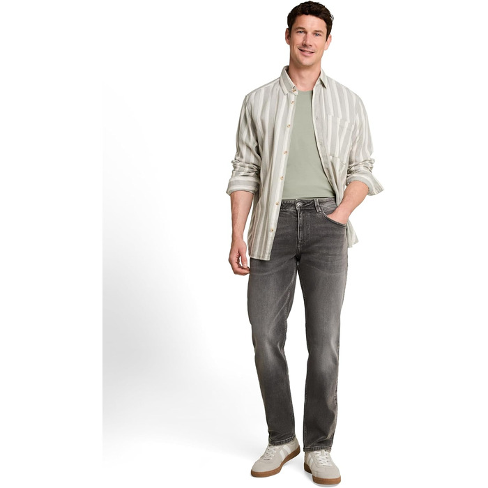 Чоловічі джинси Tom Tailor Marvin Straight прямого крою, колір Stone Grey Denim (36W / 34L)