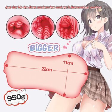 Мастурбатор Saamwuii 950g 3-в-1: портативний, з матеріалів преміум-класу, розроблений в Японії