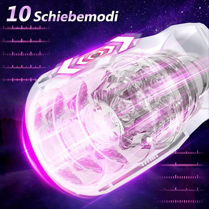 Мастурбатор для чоловіків з вібрацією - набір сексуальних іграшок для чоловіків з реалістичною імітацією орального сексу та вібрацією для головки статевого члена