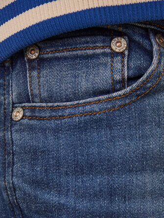 Дитячі джинси Jack & Jones Boy Slim Fit JJIGLENN синього кольору, розмір 152