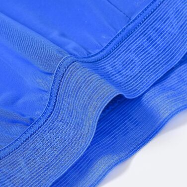 Сліпекс чоловічі прозорі сексуальні труси BIATWOWR з підсилювачем мішка для більшої привабливості та комфорту (Блакитний, M)