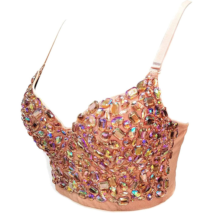 Корсет-топ Woboren: бюстгальтер, топ на бретелях, кроп-топ, корсаж, обтислий жилет. Білий (#11 Бежевий, S)