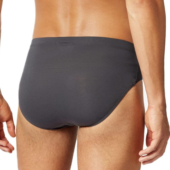 Сліпери Schiesser Uncover для чоловіків 3 шт. - бавовна, еластичний пояс (3XL, темно-сірий)