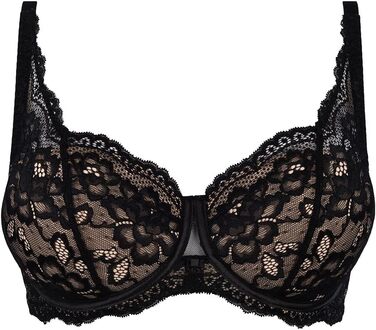 Axami Maisa: чорний мереживний бюстгальтер для жінок (85E)