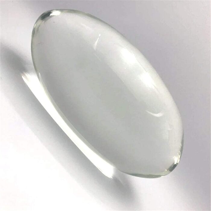 Анальний масажер з кришталю, скло, 117*60 мм - для чоловіків та жінок