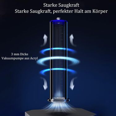 Вакуумний насос для збільшення статевого члена з металевими ручками та манометром, прозорий, для чоловіків, з масштабом, для ерекції, сексуальна іграшка, A-22,9 * 4,4 см