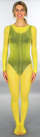 Бодісток XL чоловічий без верху, гладкий, жовтий (Mona's Choice)