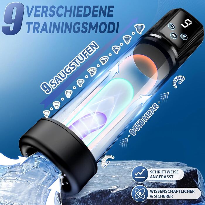 Набір секс-іграшок для пар Eisches: вібратори з 10 режимами, стимулятори клітора, сосків, пеніса, кільце для пеніса, анальний плагін