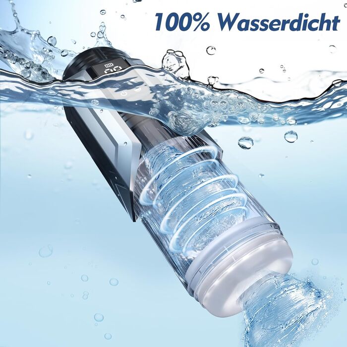 Електричний мастурбатор для чоловіків: секс-іграшка з 7 функціями (сосання, телескоп, обертання, вібрація)