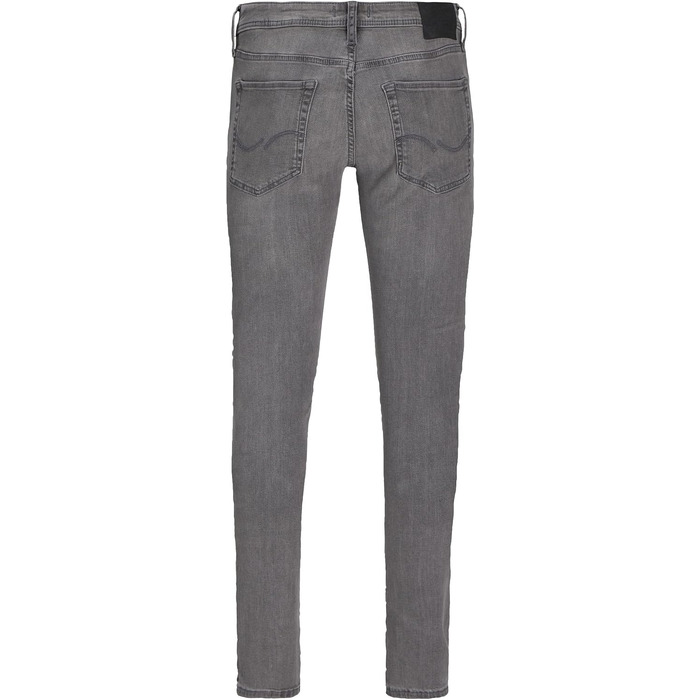 Чоловічі вузькі джинси Jack & Jones JJILIAM Skinny Fit, сірий денім, 32W/34L