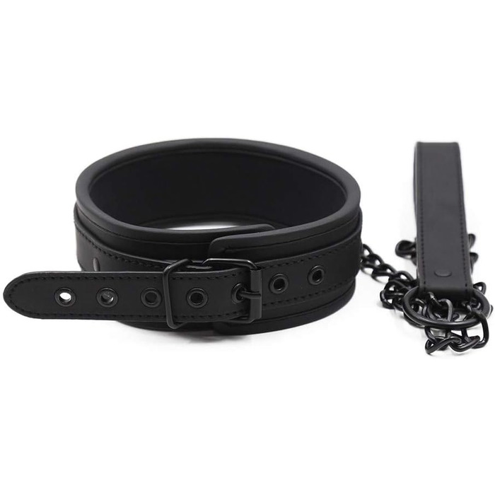 Чоловіче/Жіноче шкіряне намисто SM з регулюванням, поводок, ланцюжок, фетиш, іграшки для дорослих
