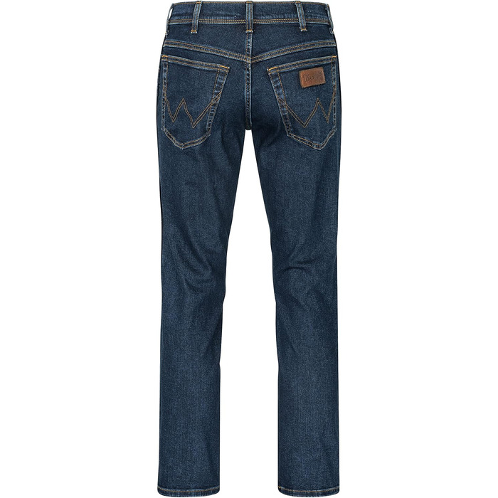Чоловічі джинси Wrangler Texas Regular Fit Stretch, прямі денімові штани з бавовни, колір Darkstone (Темно-сірий), 34W / 32L