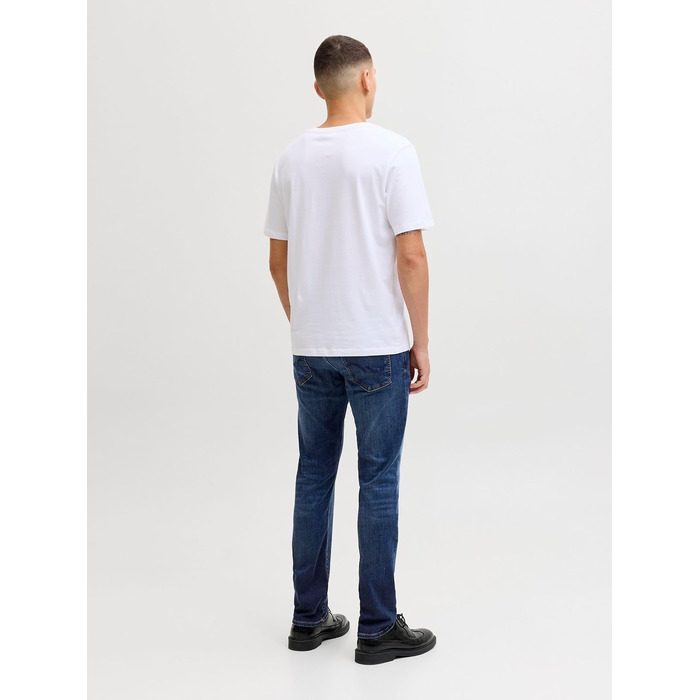 Чоловічі джинси Jack & Jones Slim Fit JJIGLENN синього кольору, денім, 34W/32L