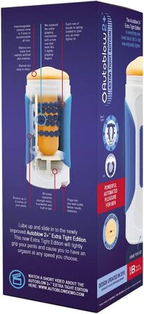 Автобластер Autoblow 2 з насадкою розміру B