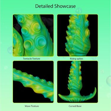 Анальний дилдо BDSMJOY Tentakel Monster XXL для пар - екстремальна сексуальна іграшка