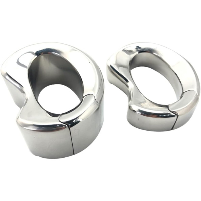 Кільце для статевого члена, нержавіюча сталь, для чоловіків, велике, срібне