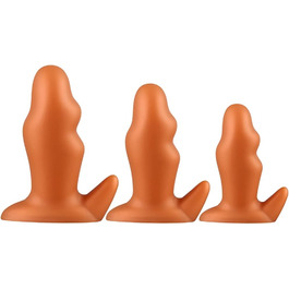 Анальний плаг з силікону Kuaecr: гнучкий, для чоловіків та жінок