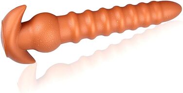 Анальний плаг Roluck з рідкого силікону з вузькою основою – іграшка для дорослих