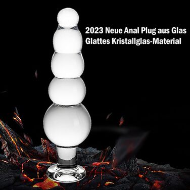 Анальні кулі 6 см зі скла для чоловіків XXL, анальна ланцюг, анальний плагін з 5 кульками, 21 см, прозорий кришталевий анальний дилда, мастурбатор, сексуальна іграшка для жінок, пар, преміум якість