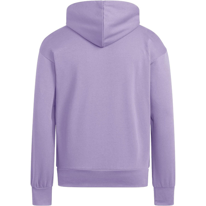 Чоловіча худі adidas Performance Feelcozy з капюшоном, колір Magic Lilac/Black, розмір S