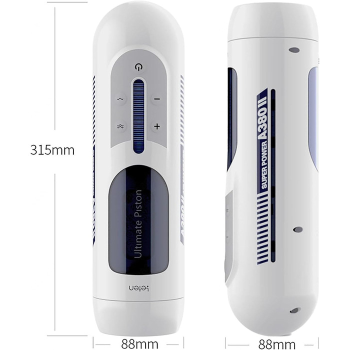 Електричний мастурбатор для чоловіків з телескопічними режимами - секс-іграшка преміум-якість